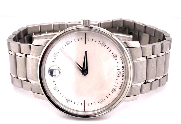Estate Mother of Pearl Dial Movado Watch