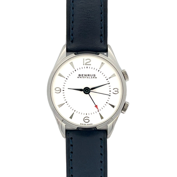 Estate Stainless Steel Benrus Alarm Watch