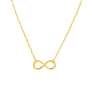 14K Yellow Gold So You Mini Infinity Symbol Necklace