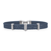 ALOR Triple Station Diamond Bracelet