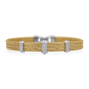 ALOR Triple Station Diamond Bracelet