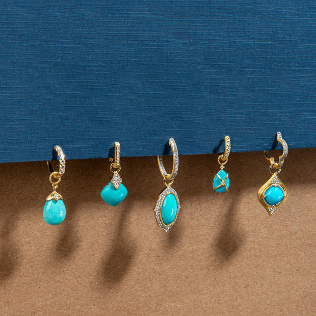 JudeFrances Moroccan Turquoise Earring Charms