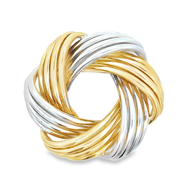 Estate 18K Yellow & White Gold Tiffany & Co. Brooch