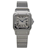 Estate Stainless Steel Cartier Santos Galbée