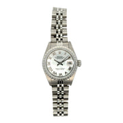 Estate Stainless Steel Rolex Date