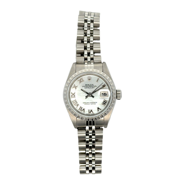 Estate Stainless Steel Rolex Date