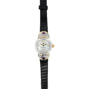 Estate David Yurman Sterling Silver & 14K Yellow Gold Watch