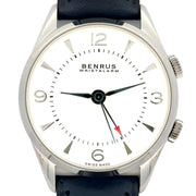 Estate Stainless Steel Benrus Alarm Watch