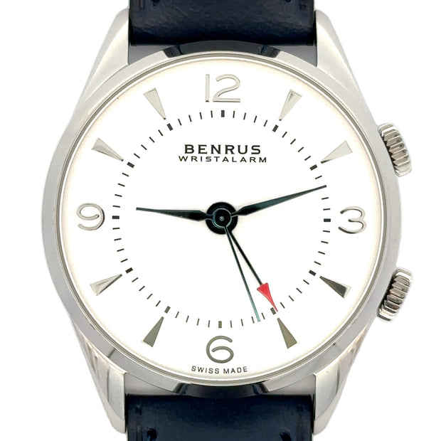 Estate Stainless Steel Benrus Alarm Watch
