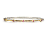 JudeFrances Mixed Metal Woven Kite Rope Bracelet