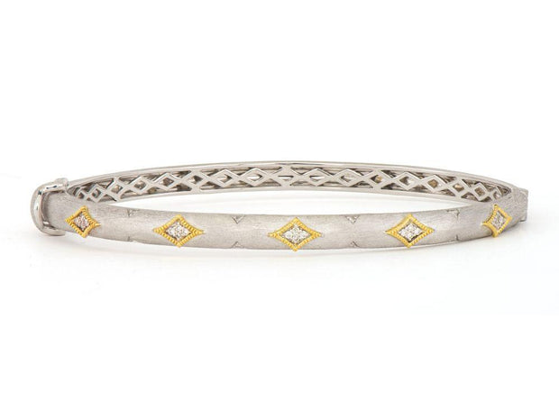 JudeFrances Mixed Metal Kite Bangle