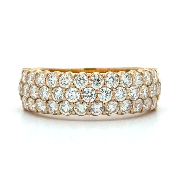 14K Yellow Gold Diamond Ring