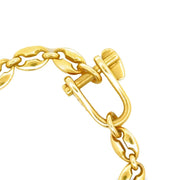 Estate 18K Yellow Gold Anchor Link Chain