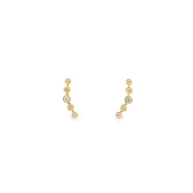 Meira T 14K Yellow Gold Diamond Crawlers