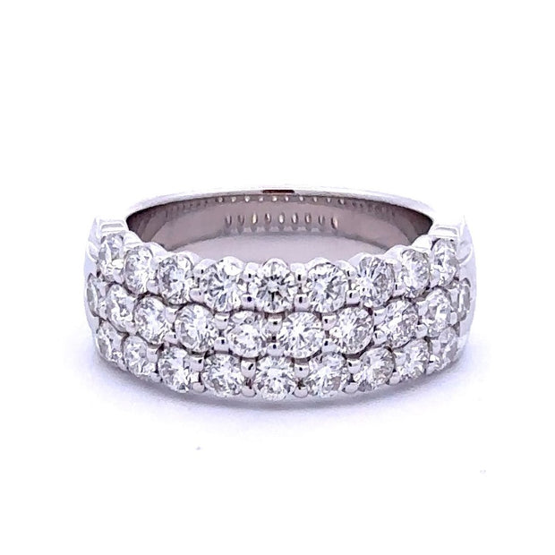 14K White Gold Diamond Ring