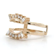 Estate 14K Yellow Gold Diamond Insert Ring
