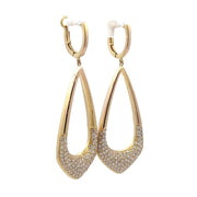 Nava Dee 14K Yellow Gold Diamond Dangle Earrings