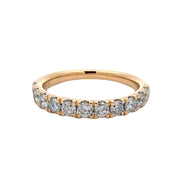 Estate 14K Yellow Gold Diamond Anniversary Ring