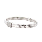 Nava Dee 18K White Gold Diamond Cuff Bracelet