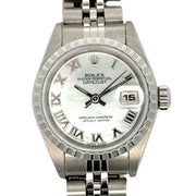 Estate Stainless Steel Rolex Date