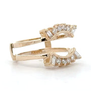 Estate 14K Yellow Gold Diamond Insert Ring