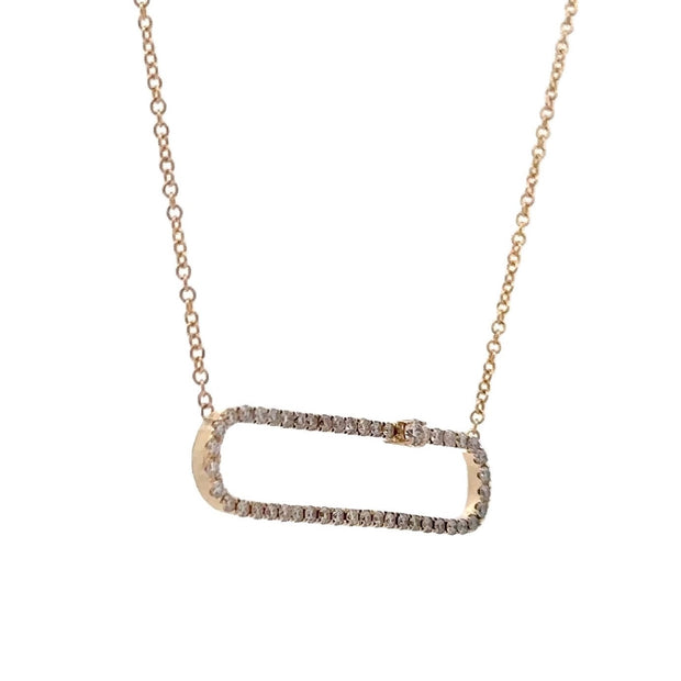 Nava Dee 14K Yellow Gold Diamond Necklace